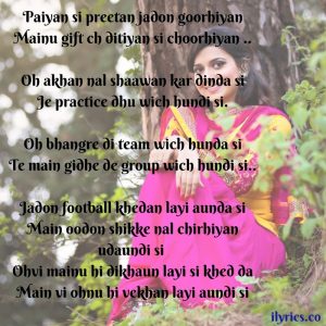 bhangra gidha lyrics